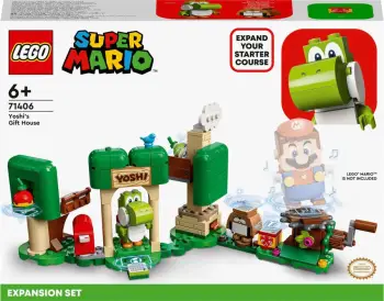 Set lodër për fëmijë LEGO Super Mario Yoshi’s Gift House Expansion