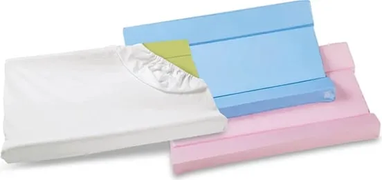 Mbulesë dysheku Light blue sponge changing mat cover 50 x 85 cm - 1