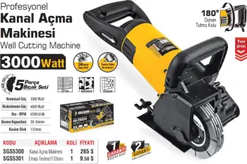 Prerëse e murit 3000W SGS5300