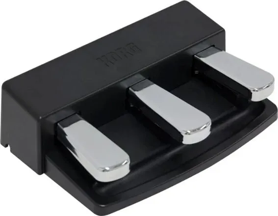 Kontroller këmbë Korg PU-2, Argjendtë - 3
