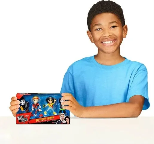 Set lodër për fëmijë Spy Ninjas 3' Collectible Figures 4 Pack - 2