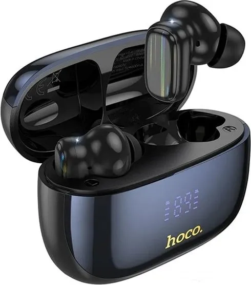 Kufje HOCO EQ20 wireless in-ear me Bluetooth, për thirrje/muzikë, e zezë - 1