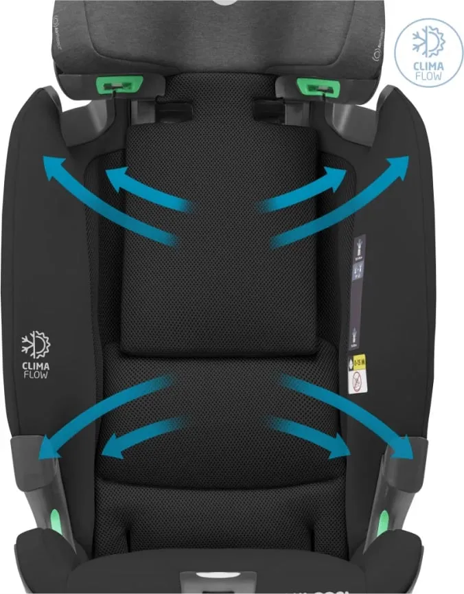 Maxi-cos Rodifix pro i-size authentic black car seat 100-150 cm - 3