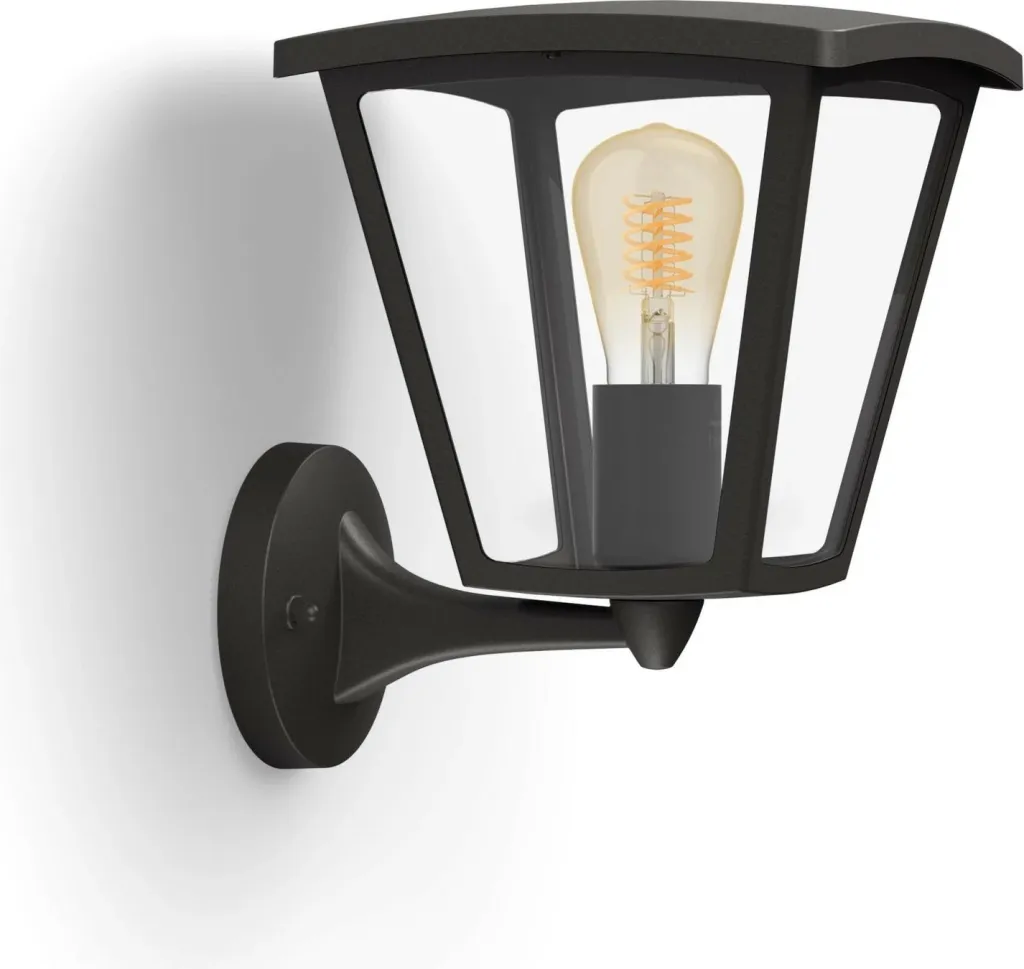 Dritë muri Philips Hue Inara, LED, e zezë, IP44 - 2