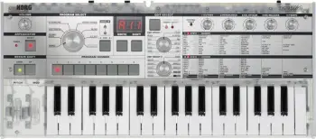 Sintetizator Korg microKORG Crystal, analog, me vocoder, Transparent