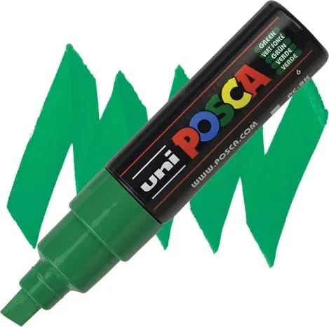 UNI-MARKER pc-8k POSCA GREEN - 1