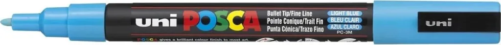 UNI-MARKER pc-3m POSCA LIGHT BLUE - 1