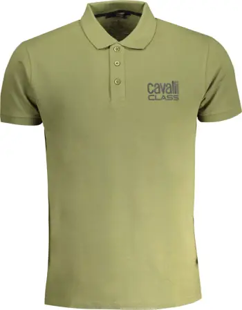 Maicë polo për meshkuj CAVALLI CLASS, e gjelbër