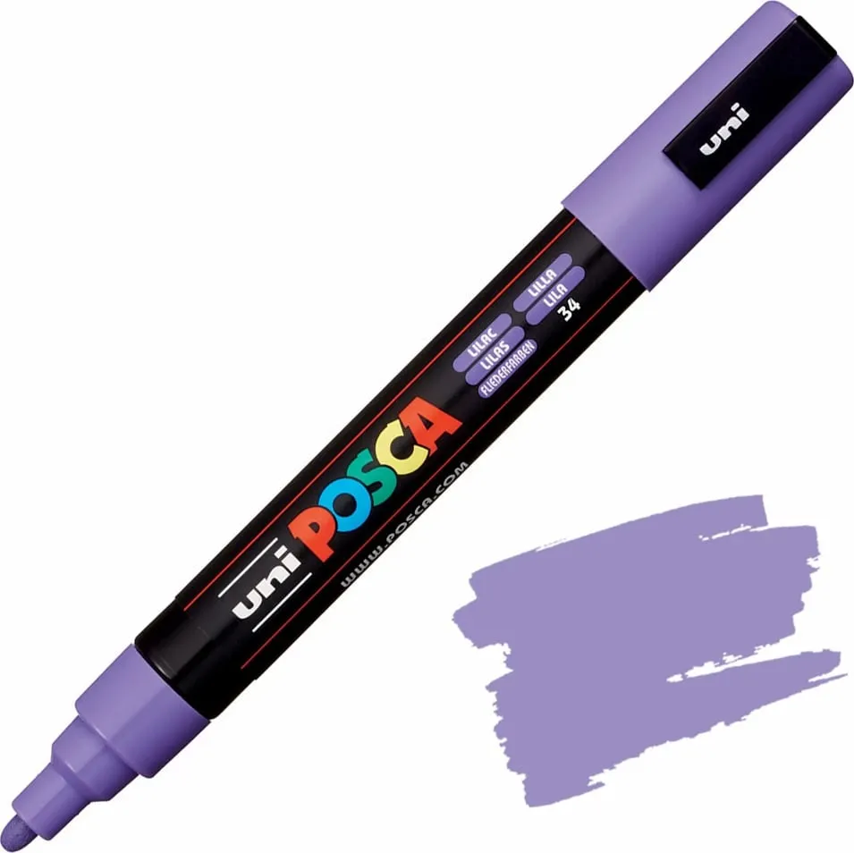 UNI-MARKER pc-5m POSCA LILAC - 1