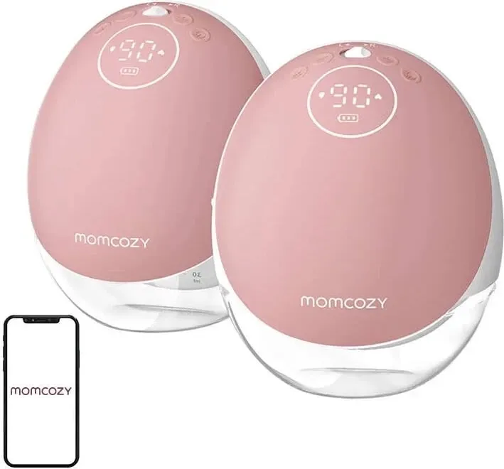 Pompa gjiri Momcozy M9, e kuqe - 2