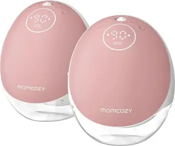 Pompa gjiri Momcozy M9, e kuqe