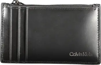Portofol për meshkuj CALVIN KLEIN, i zi