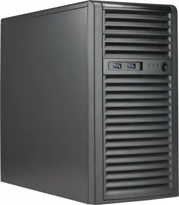 Kasë Supermicro CSE-731I-404B, Mini Tower, Server, micro ATX, e zezë