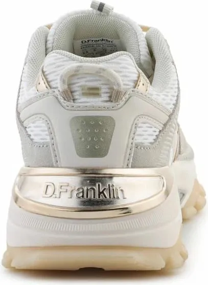Këpucë për femra D.Franklin, ari - 5