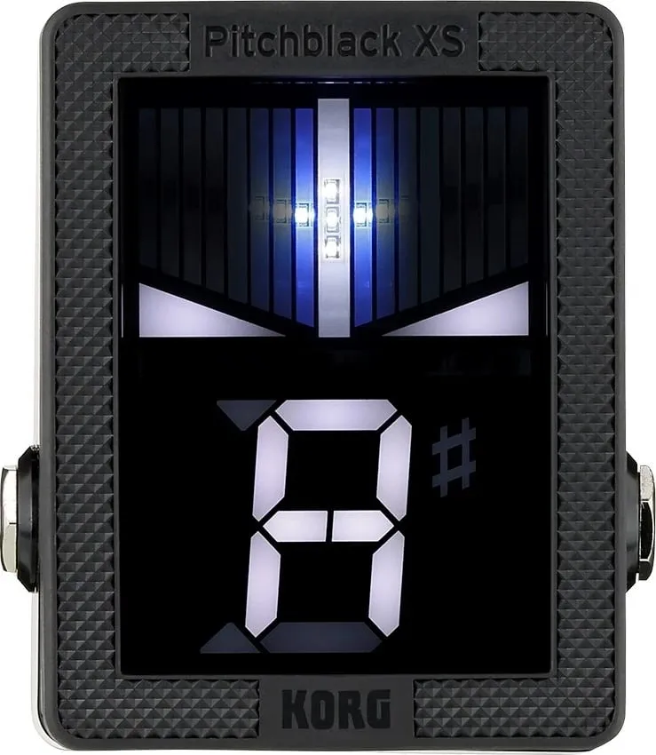 Tuner pedale Korg Pitchblack XS, Kromatik, E zezë - 1