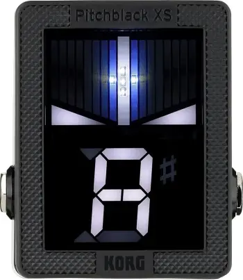 Tuner pedale Korg Pitchblack XS, Kromatik, E zezë