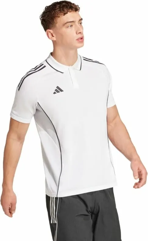 Maicë polo për meshkuj adidas, e bardhë - 4