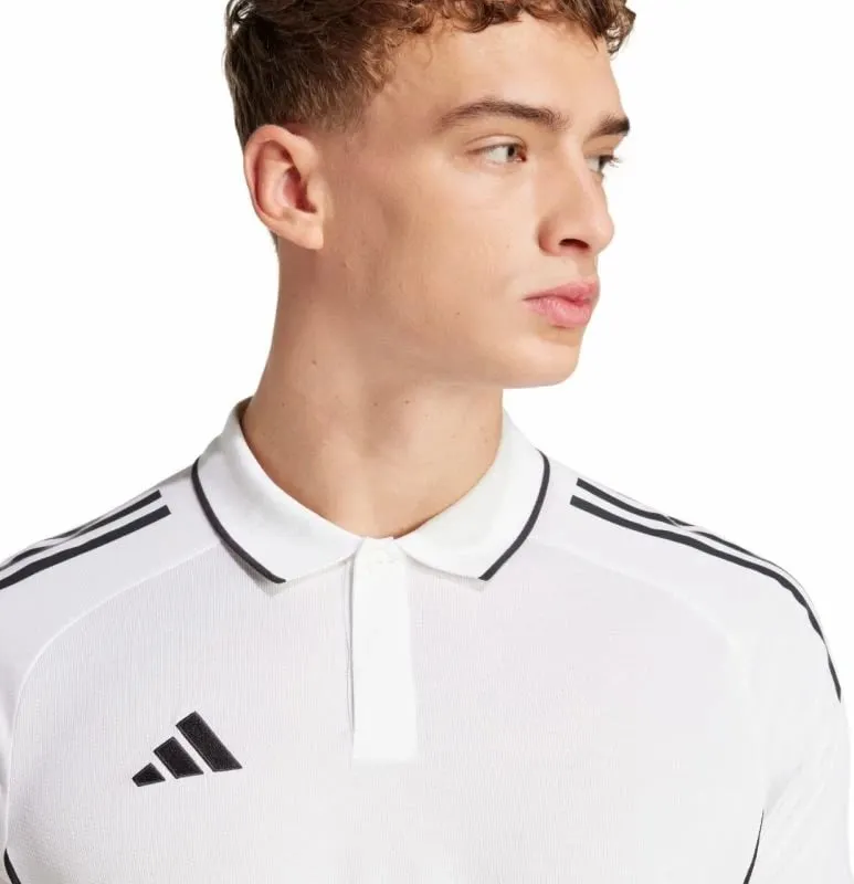 Maicë polo për meshkuj adidas, e bardhë - 5