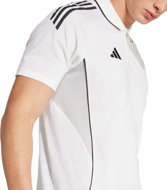 Maicë polo për meshkuj adidas, e bardhë - 6