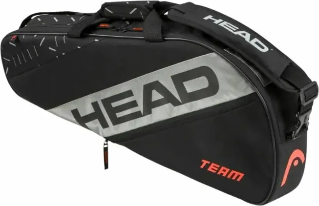 Çantë raketash Head për tenis, unisex, e zezë/gri - 1