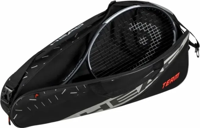 Çantë raketash Head për tenis, unisex, e zezë/gri - 2