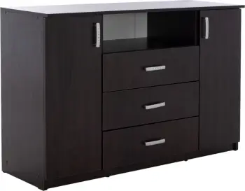 Bufe me 2 dollape dhe 3 sirtare ADLER wenge FH2430.02 120x45x85 cm