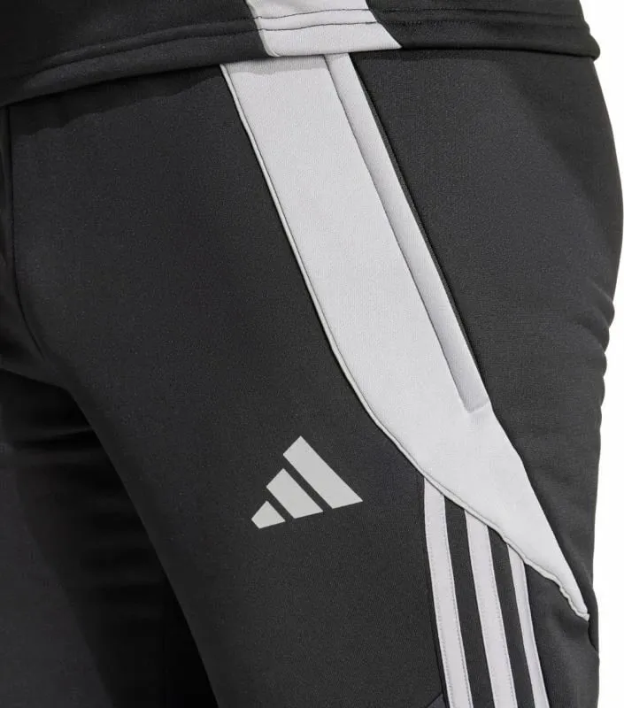Pantallona për meshkuj adidas, të zeza - 4