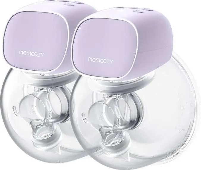 Pompa gjiri Momcozy S9 pro, pa kabllo, vjollcë - 1