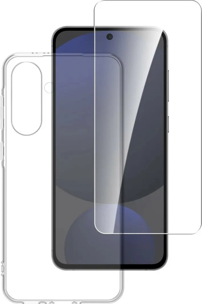 Mbështjellës 4smarts për Samsung Galaxy A56, set 2 copë, transparent - 1