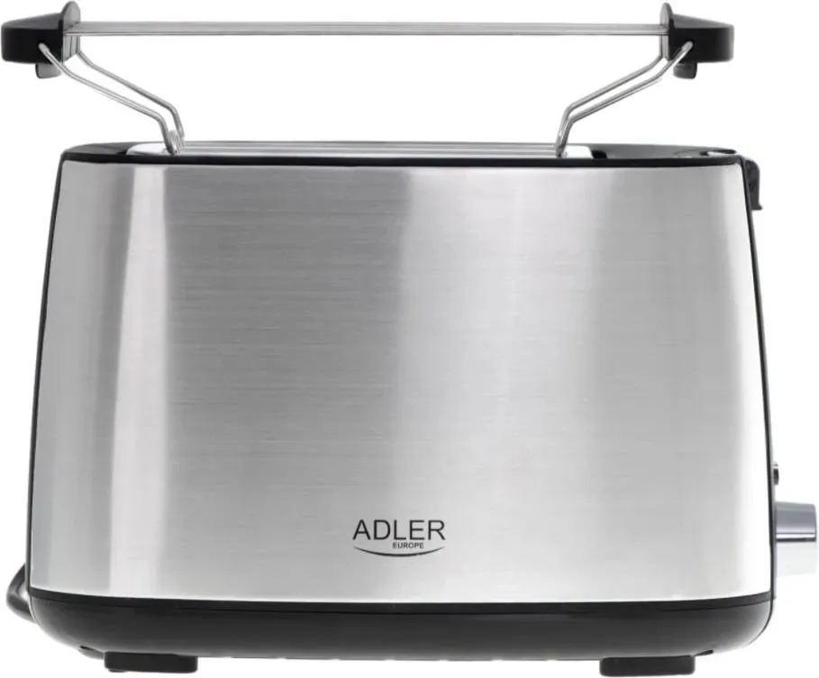 Thekëse buke Adler AD 3214, 900W, e argjend - 2