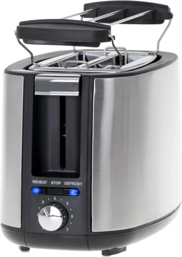 Thekëse buke Adler AD 3214, 900W, e argjend - 3