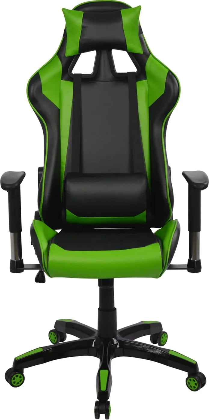 Karrige gaming FH1056.03, e zezë/e gjelbër - 3