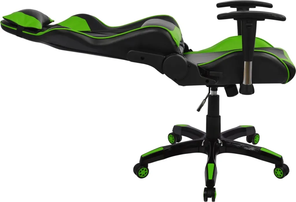 Karrige gaming FH1056.03, e zezë/e gjelbër - 5