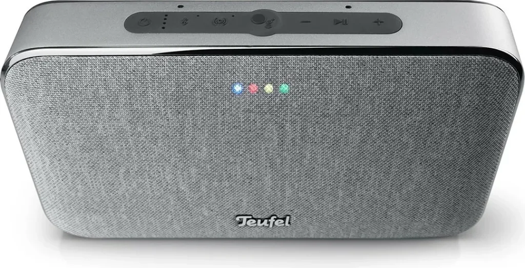 Altoparlant wireless Teufel MOTIV GO VOICE, Wi-Fi, Bluetooth, silver white - 4