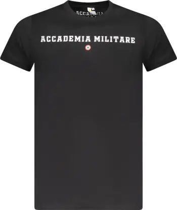 Maicë për meshkuj ACCADEMIA MILITARE Military Academy, e zezë