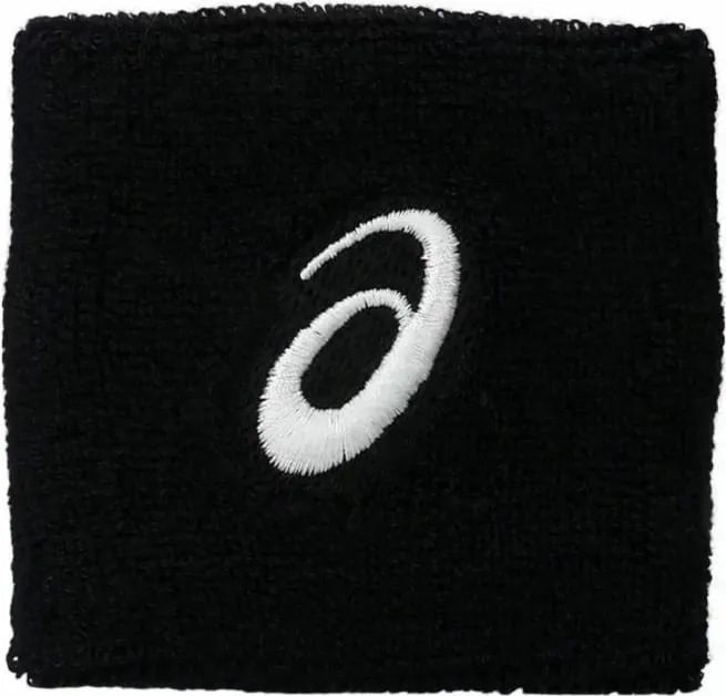 Byzylyk për kyç dore Asics Wrist Band 3043A120, set 2 copë, 7 cm, i zi - 1