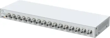 Encoder video Axis M7116, 16 kanale, 720 x 576 piksel, 30 fps, H.264/H.265, e bardhë