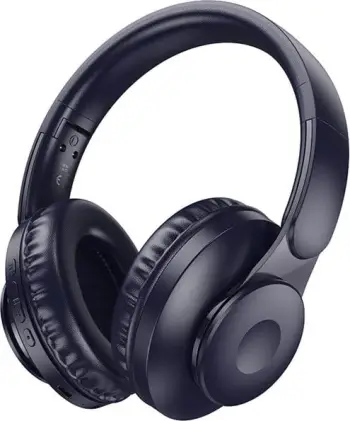 Kufje HOCO W45 Enjoy, Bluetooth 5.3, pa tela, me mikrofon, kaltër