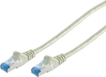 Kabllo rrjeti No-Name S/CONN 75711, 1 m, Cat6a, S/FTP (S-STP), RJ-45, RJ-45, Gri