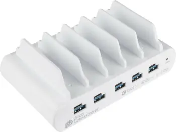 Stacion karikimi GoodConnections Alcasa PCA-D006W, Freestanding, White, 1.5 m
