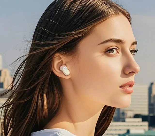 Kufje HOCO EQ20 Rhyme wireless in-ear, Bluetooth, për thirrje/muzikë, e bardhë - 4