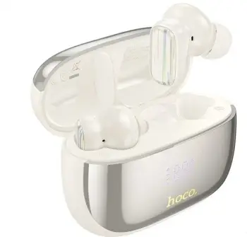 Kufje HOCO EQ20 Rhyme wireless in-ear, Bluetooth, për thirrje/muzikë, e bardhë