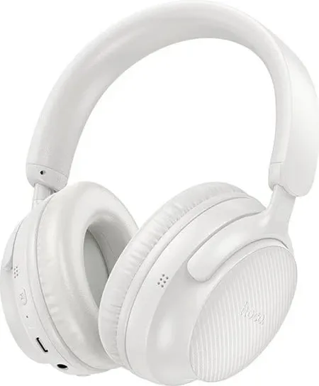 Kufje HOCO W53 Tone, wireless, Bluetooth, me mikrofon, e bardhë - 1