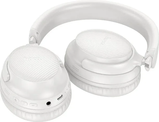 Kufje HOCO W53 Tone, wireless, Bluetooth, me mikrofon, e bardhë - 2
