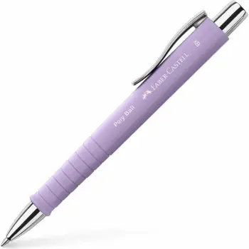 Stilolaps Faber-Castell 241104, clip, rimbushës, extra bold, lilac
