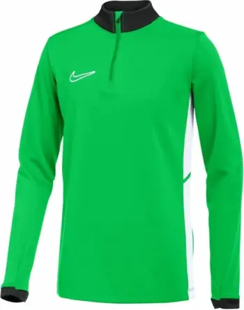 Bluzë sportive Nike Dri Fit Academy 25 Drill Top Jr FZ9773 329, Dri FIT, zinxhir 1/4, jeshile
