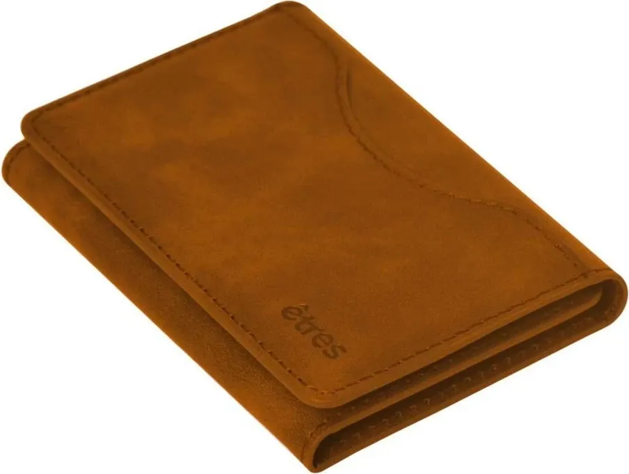 Portofol Etres Smart Wallet Classic ngjyrë kafe - 1