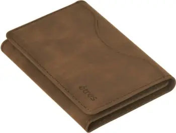 Portofol Etres Smart Wallet Classic, Deep Brown