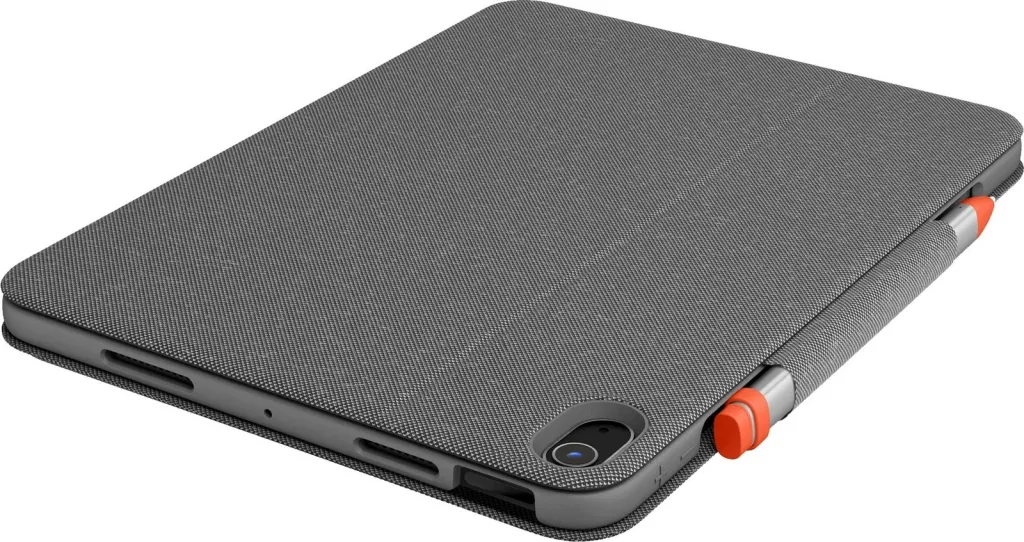 Mbështetëse tastiere për iPad Air (4th & 5th Gen) Logitech Folio Touch, e hirtë - 2
