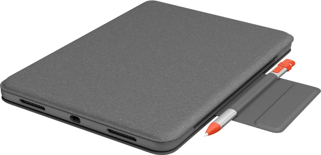 Mbështetëse tastiere për iPad Air (4th & 5th Gen) Logitech Folio Touch, e hirtë - 7